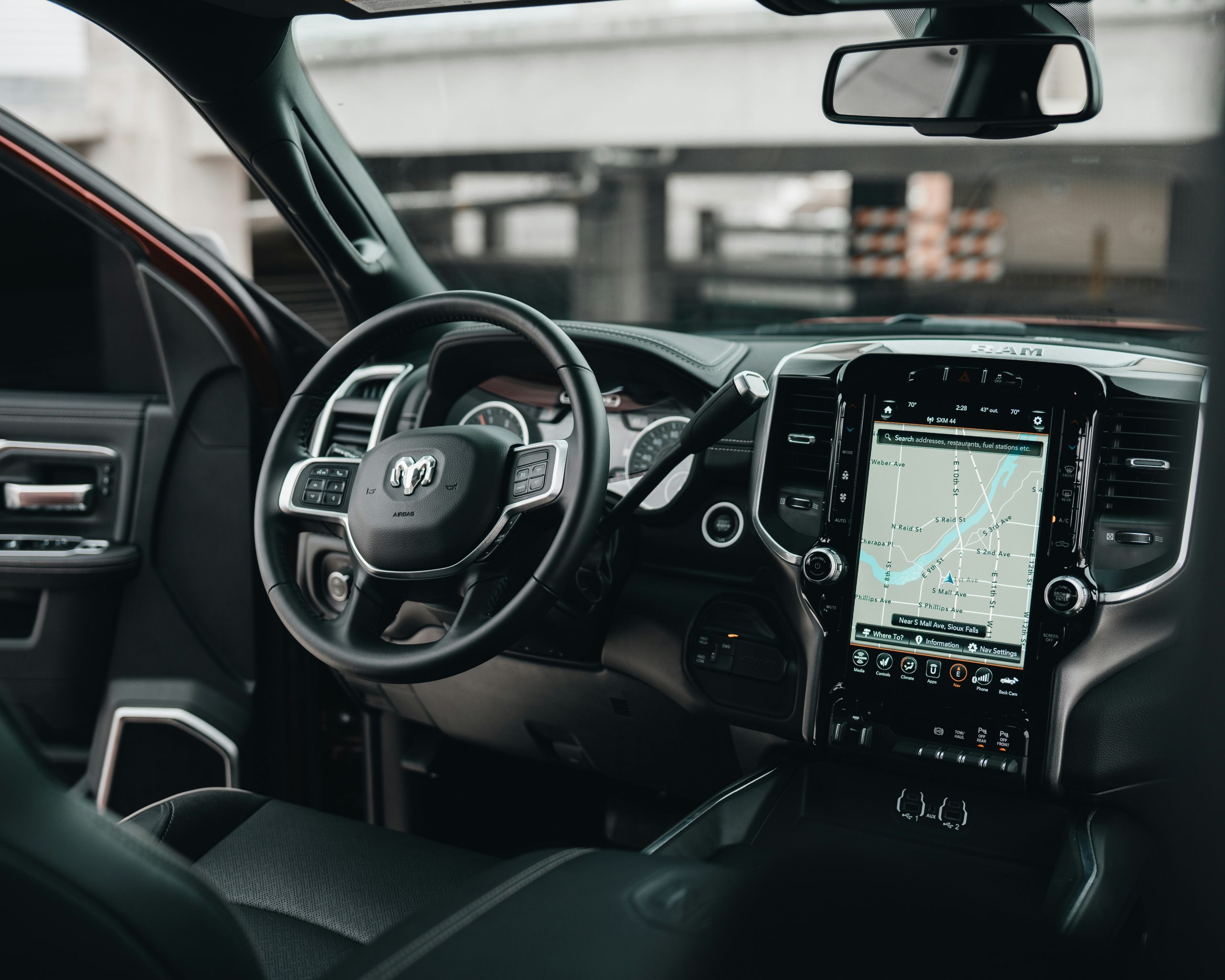 Inside of car image