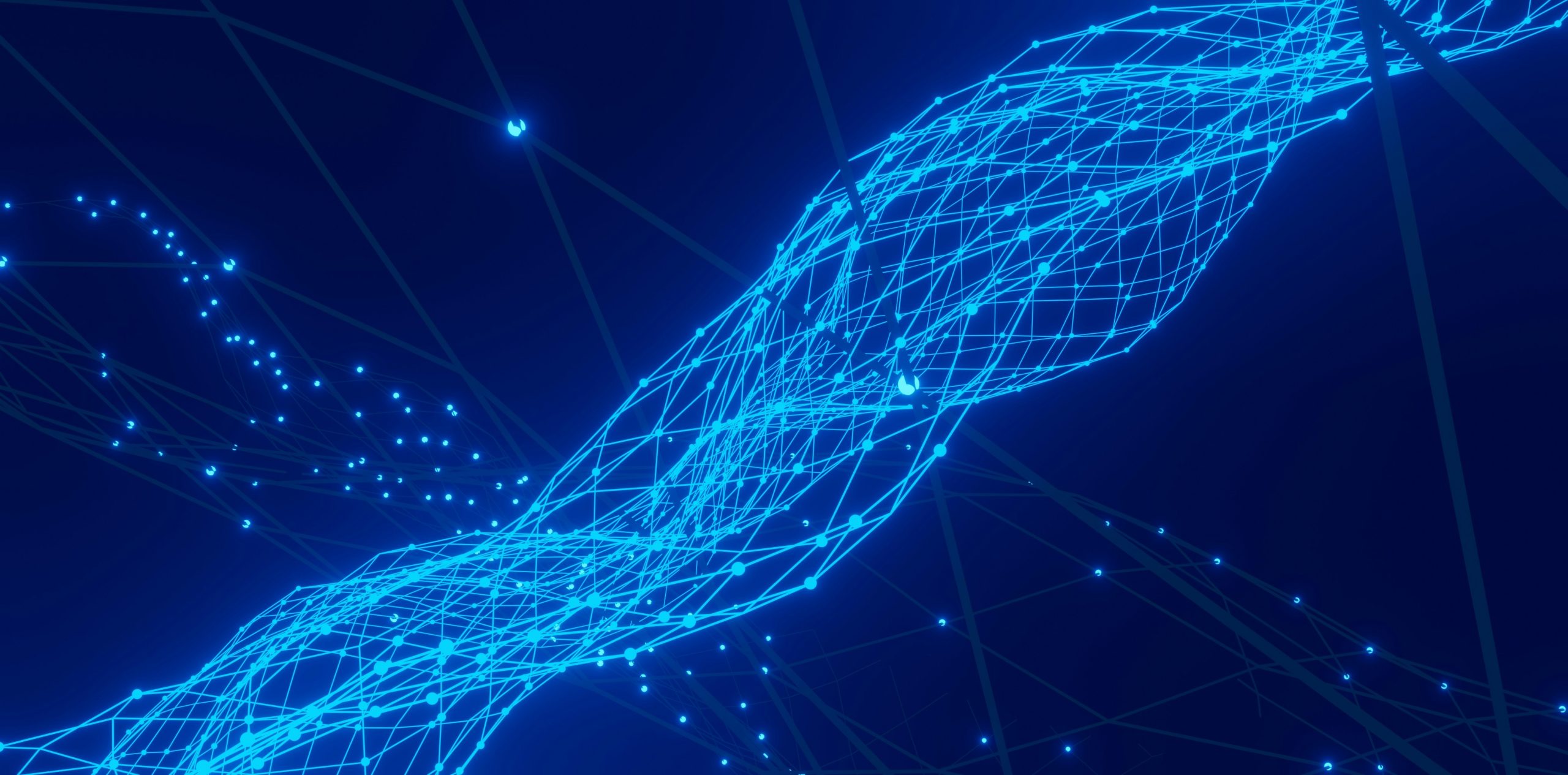 Blue abstract background